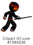 Orange Design Mascot Clipart #1584236 by Leo Blanchette
