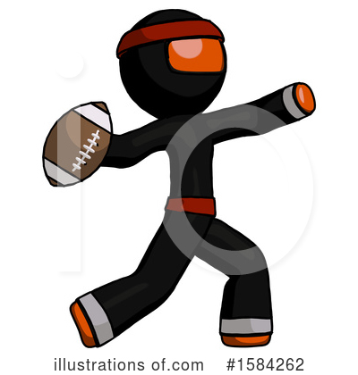 Royalty-Free (RF) Orange Design Mascot Clipart Illustration by Leo Blanchette - Stock Sample #1584262