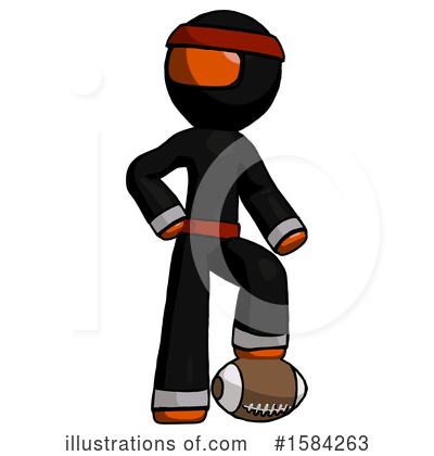 Royalty-Free (RF) Orange Design Mascot Clipart Illustration by Leo Blanchette - Stock Sample #1584263