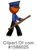 Orange Design Mascot Clipart #1586025 by Leo Blanchette