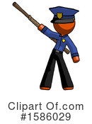 Orange Design Mascot Clipart #1586029 by Leo Blanchette