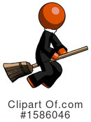 Orange Design Mascot Clipart #1586046 by Leo Blanchette
