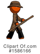 Orange Design Mascot Clipart #1586166 by Leo Blanchette