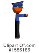 Orange Design Mascot Clipart #1586186 by Leo Blanchette