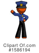 Orange Design Mascot Clipart #1586194 by Leo Blanchette