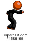 Orange Design Mascot Clipart #1586195 by Leo Blanchette