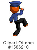 Orange Design Mascot Clipart #1586210 by Leo Blanchette