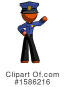 Orange Design Mascot Clipart #1586216 by Leo Blanchette