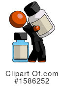 Orange Design Mascot Clipart #1586252 by Leo Blanchette