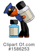 Orange Design Mascot Clipart #1586253 by Leo Blanchette