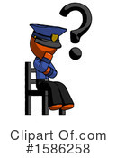 Orange Design Mascot Clipart #1586258 by Leo Blanchette