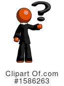 Orange Design Mascot Clipart #1586263 by Leo Blanchette