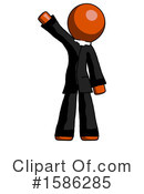 Orange Design Mascot Clipart #1586285 by Leo Blanchette