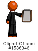 Orange Design Mascot Clipart #1586346 by Leo Blanchette