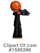 Orange Design Mascot Clipart #1586396 by Leo Blanchette