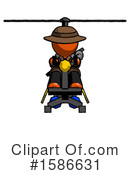 Orange Design Mascot Clipart #1586631 by Leo Blanchette