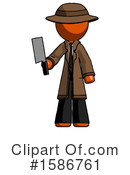 Orange Design Mascot Clipart #1586761 by Leo Blanchette