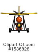 Orange Design Mascot Clipart #1586828 by Leo Blanchette