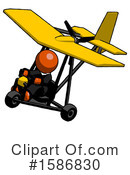 Orange Design Mascot Clipart #1586830 by Leo Blanchette