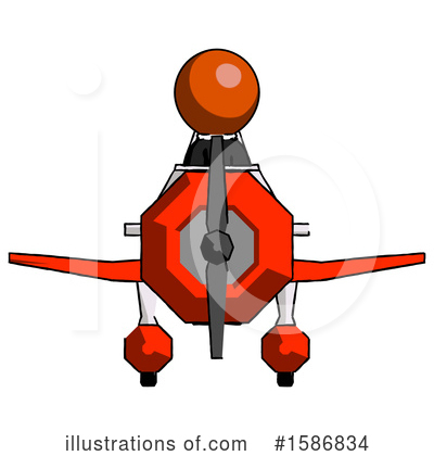 Royalty-Free (RF) Orange Design Mascot Clipart Illustration by Leo Blanchette - Stock Sample #1586834