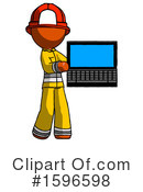 Orange Design Mascot Clipart #1596598 by Leo Blanchette