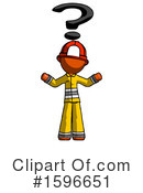 Orange Design Mascot Clipart #1596651 by Leo Blanchette