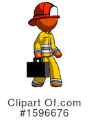 Orange Design Mascot Clipart #1596676 by Leo Blanchette