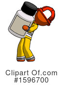 Orange Design Mascot Clipart #1596700 by Leo Blanchette