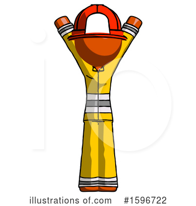 Royalty-Free (RF) Orange Design Mascot Clipart Illustration by Leo Blanchette - Stock Sample #1596722