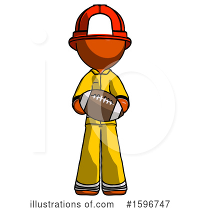 Royalty-Free (RF) Orange Design Mascot Clipart Illustration by Leo Blanchette - Stock Sample #1596747
