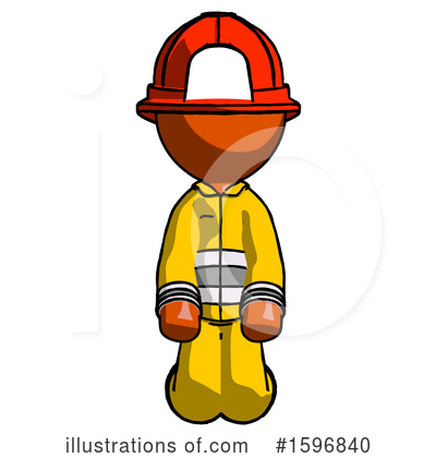 Royalty-Free (RF) Orange Design Mascot Clipart Illustration by Leo Blanchette - Stock Sample #1596840