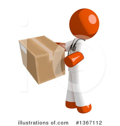 Shipping Clipart #1367112 by Leo Blanchette