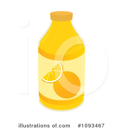Royalty-Free (RF) Orange Juice Clipart Illustration by Randomway - Stock Sample #1093467