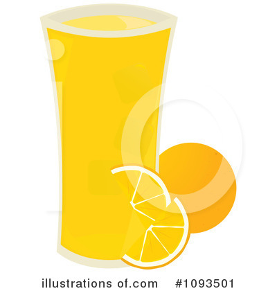 Royalty-Free (RF) Orange Juice Clipart Illustration by Randomway - Stock Sample #1093501