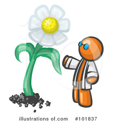 Flower Clipart #101837 by Leo Blanchette