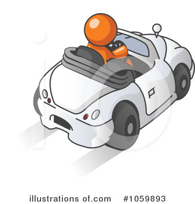 Driving Clipart #1059893 by Leo Blanchette