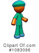 Orange Man Clipart #1083096 by Leo Blanchette