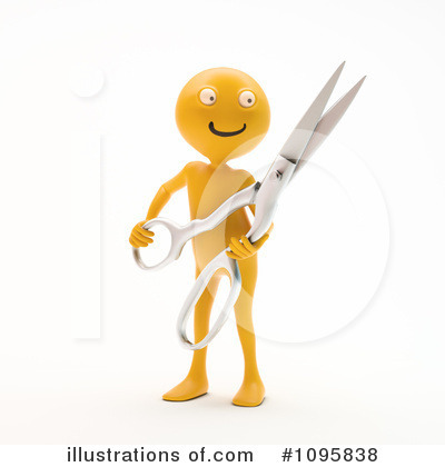 Royalty-Free (RF) Orange Man Clipart Illustration by Mopic - Stock Sample #1095838