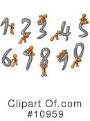 Orange Man Clipart #10959 by Leo Blanchette
