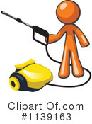 Orange Man Clipart #1139163 by Leo Blanchette