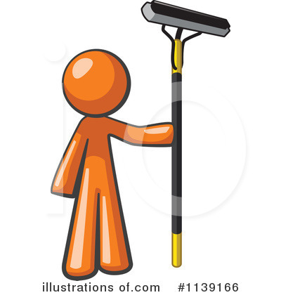 Window Cleaner Clipart #1139166 by Leo Blanchette
