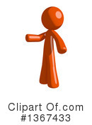Orange Man Clipart #1367433 by Leo Blanchette