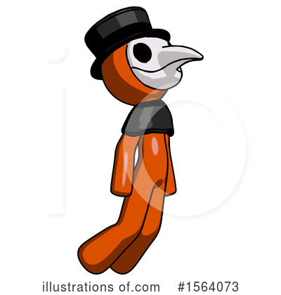Royalty-Free (RF) Orange Man Clipart Illustration by Leo Blanchette - Stock Sample #1564073