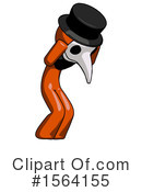 Orange Man Clipart #1564155 by Leo Blanchette