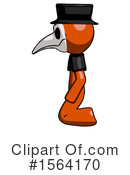 Orange Man Clipart #1564170 by Leo Blanchette