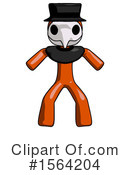 Orange Man Clipart #1564204 by Leo Blanchette