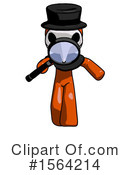 Orange Man Clipart #1564214 by Leo Blanchette