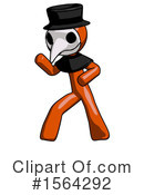 Orange Man Clipart #1564292 by Leo Blanchette
