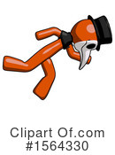 Orange Man Clipart #1564330 by Leo Blanchette