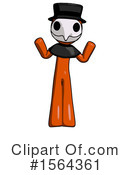 Orange Man Clipart #1564361 by Leo Blanchette